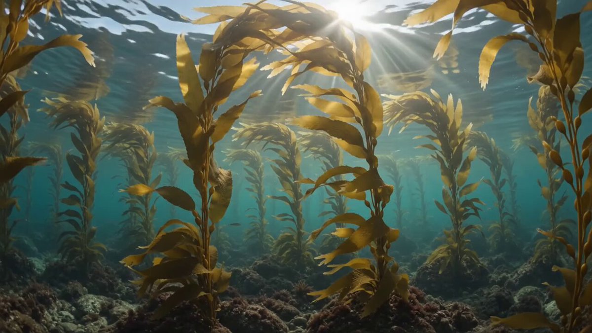 Underwater Kelp Forest Video Loop