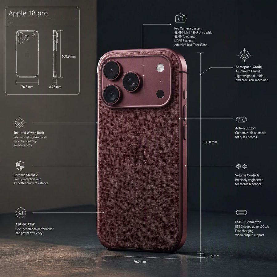 Technical Product Infographic
