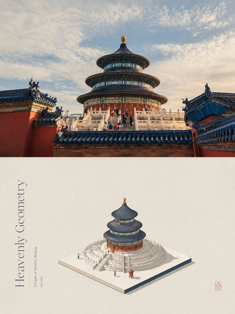 Isometric Miniature Model Poster