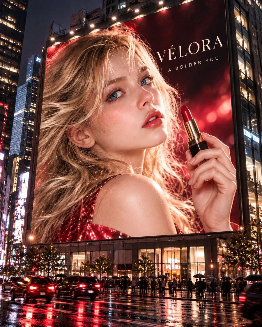 Times Square Billboard Advertisement