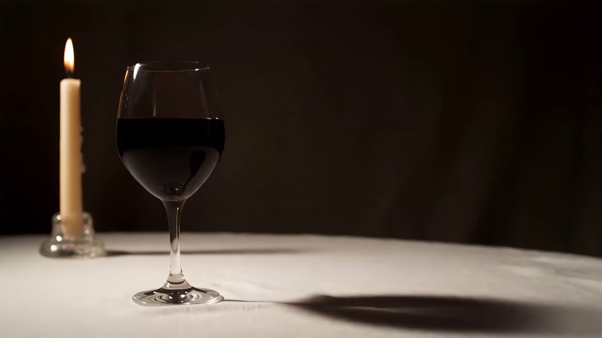 Frozen Red Wine Splash Cinematic Video