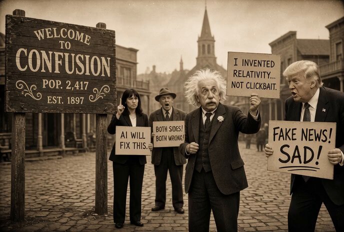 Silent Film Parody Prompt