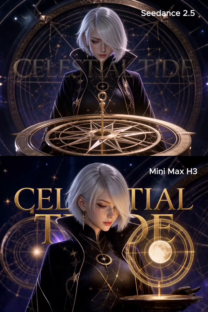 Celestial Noir Sorceress 角色宣传片