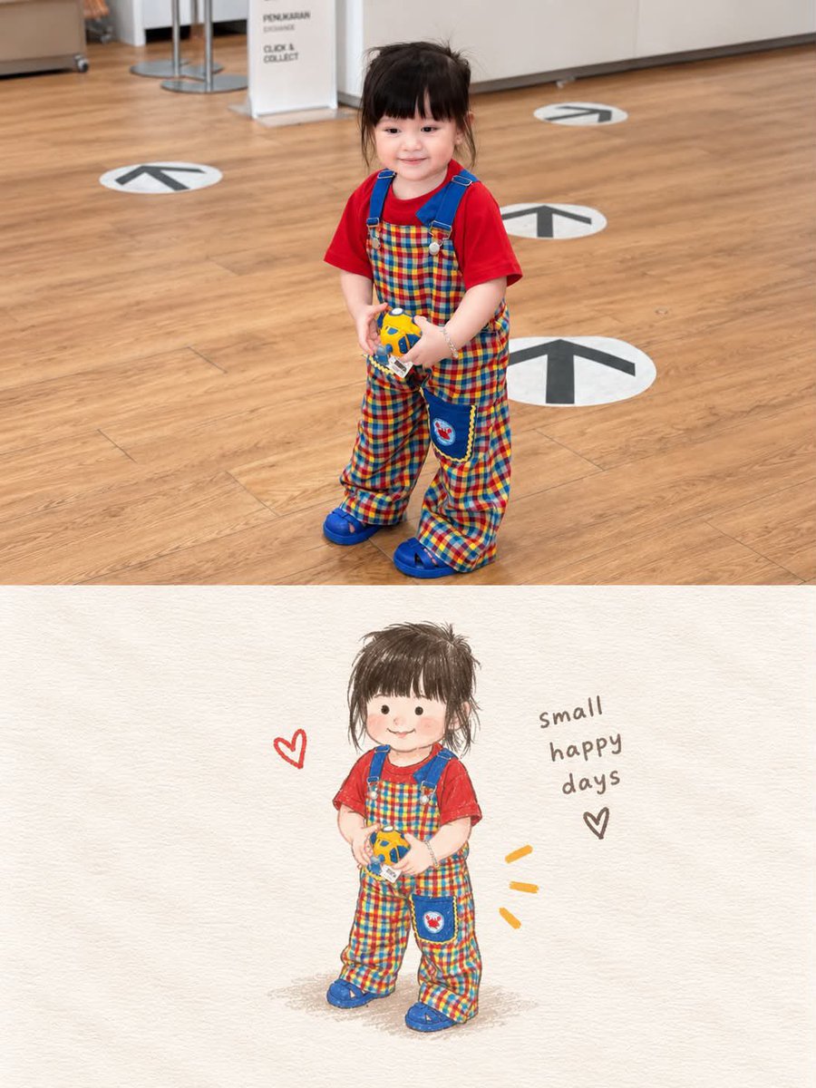 Photo to Children's Storybook Illustration
