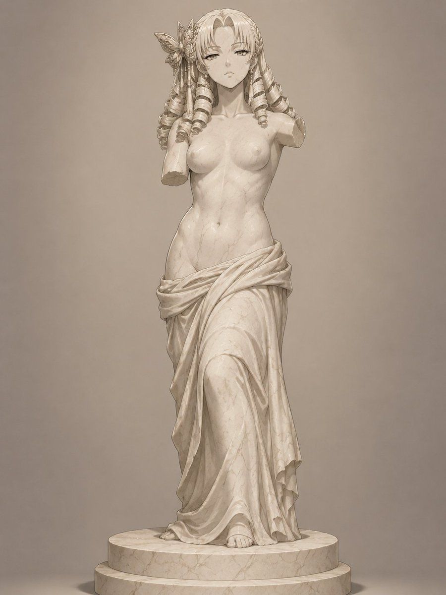 Anime Version Venus Statue