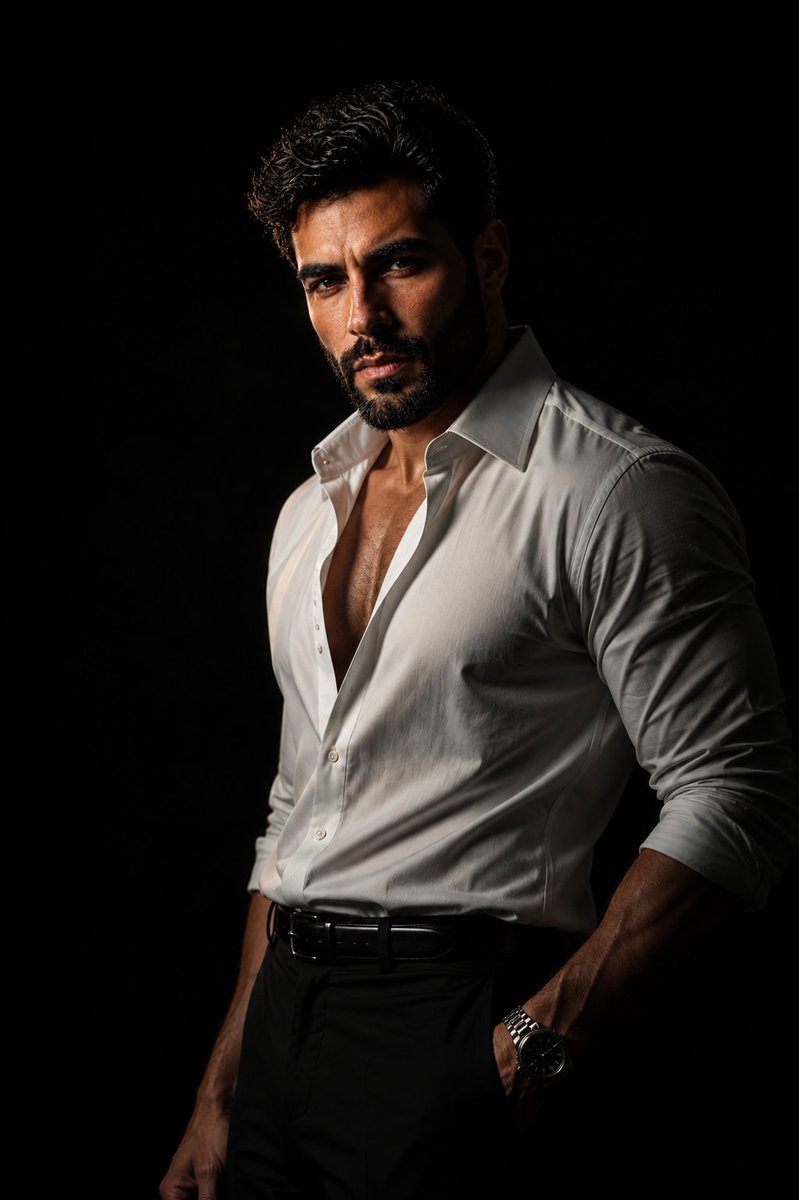 Male Fashion Editorial Portrait