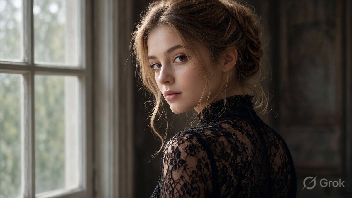 Elegant Lace Portrait Video