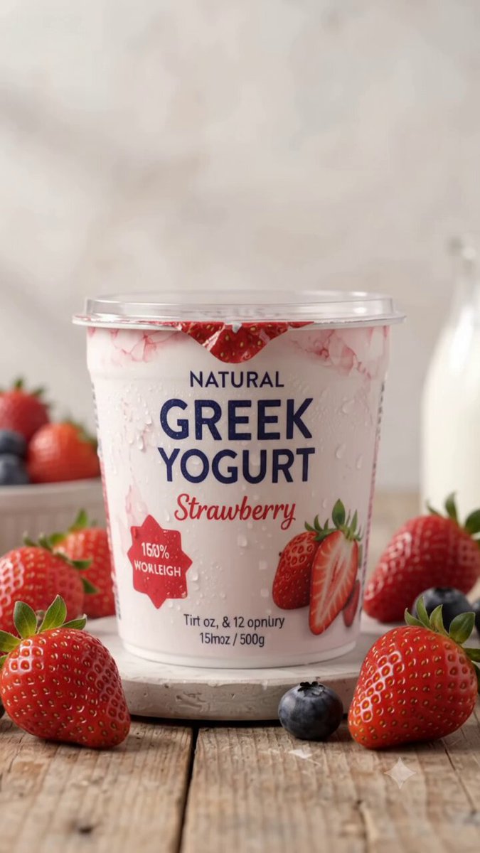 Greek Yogurt Commercial Project