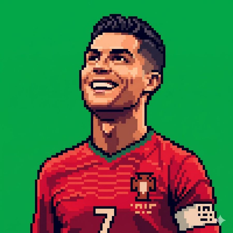 Retro Pixel Style Avatar
