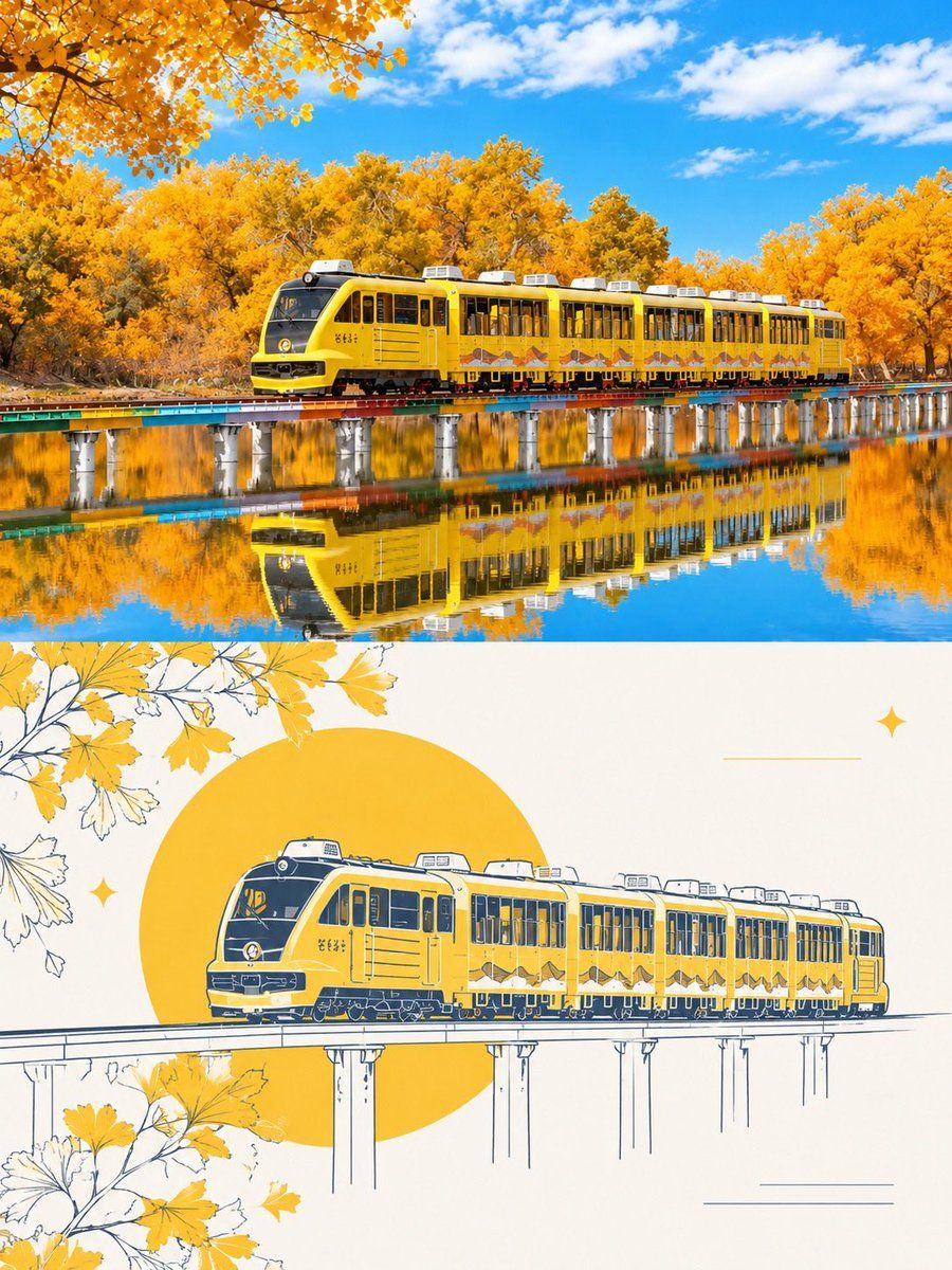Diptych Travel Poster Prompt
