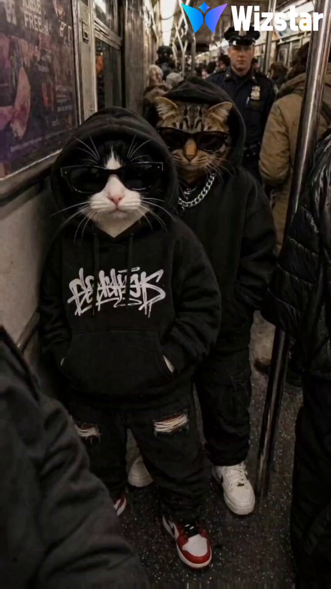 Gangster Cats Urban Street Style