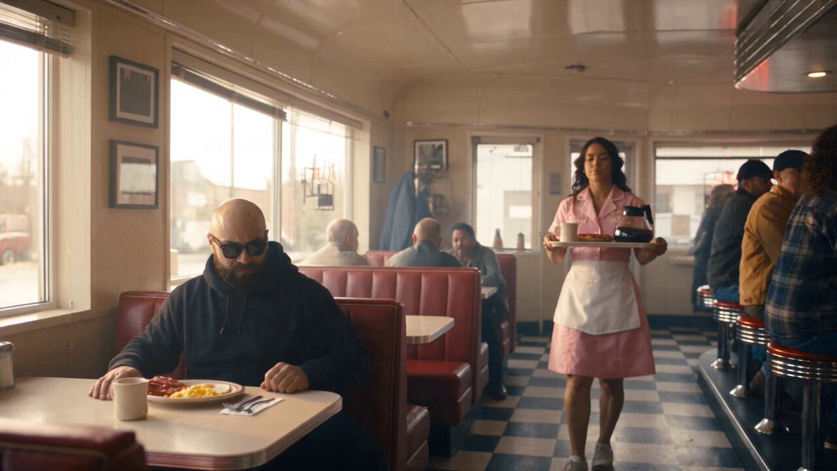 90s Diner Collision Time Freeze