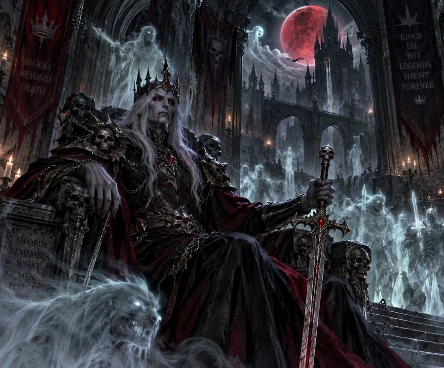 Undead Vampire King Throne