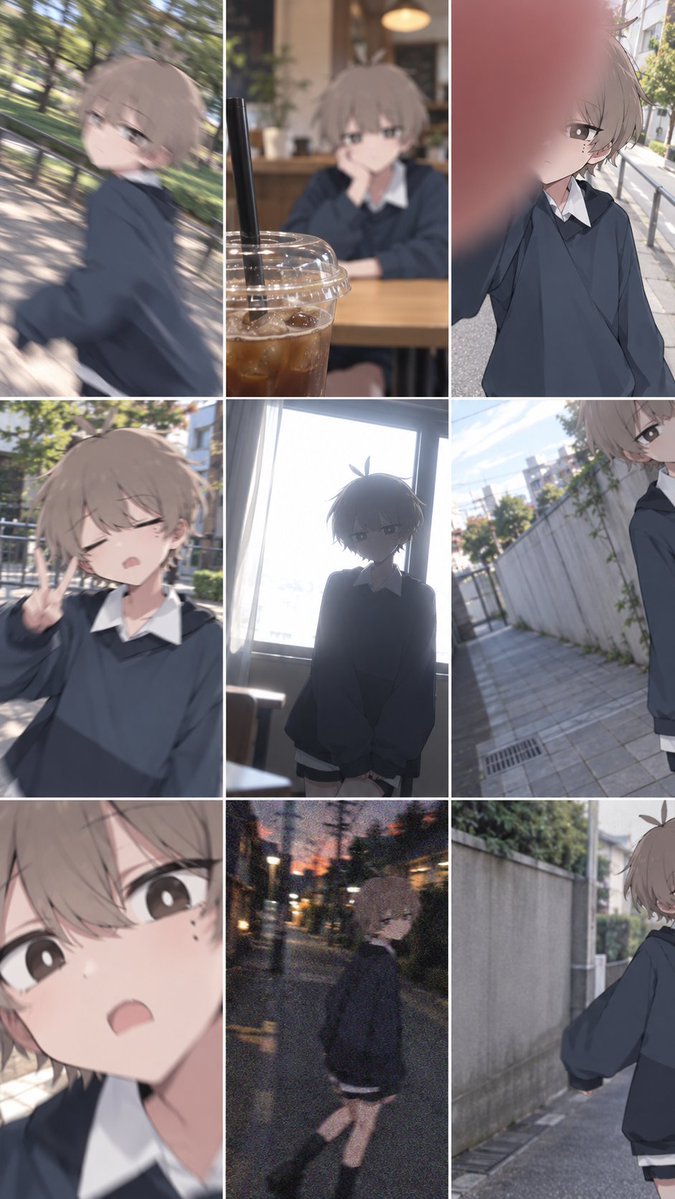 Amateur Snapshot Collage Generator