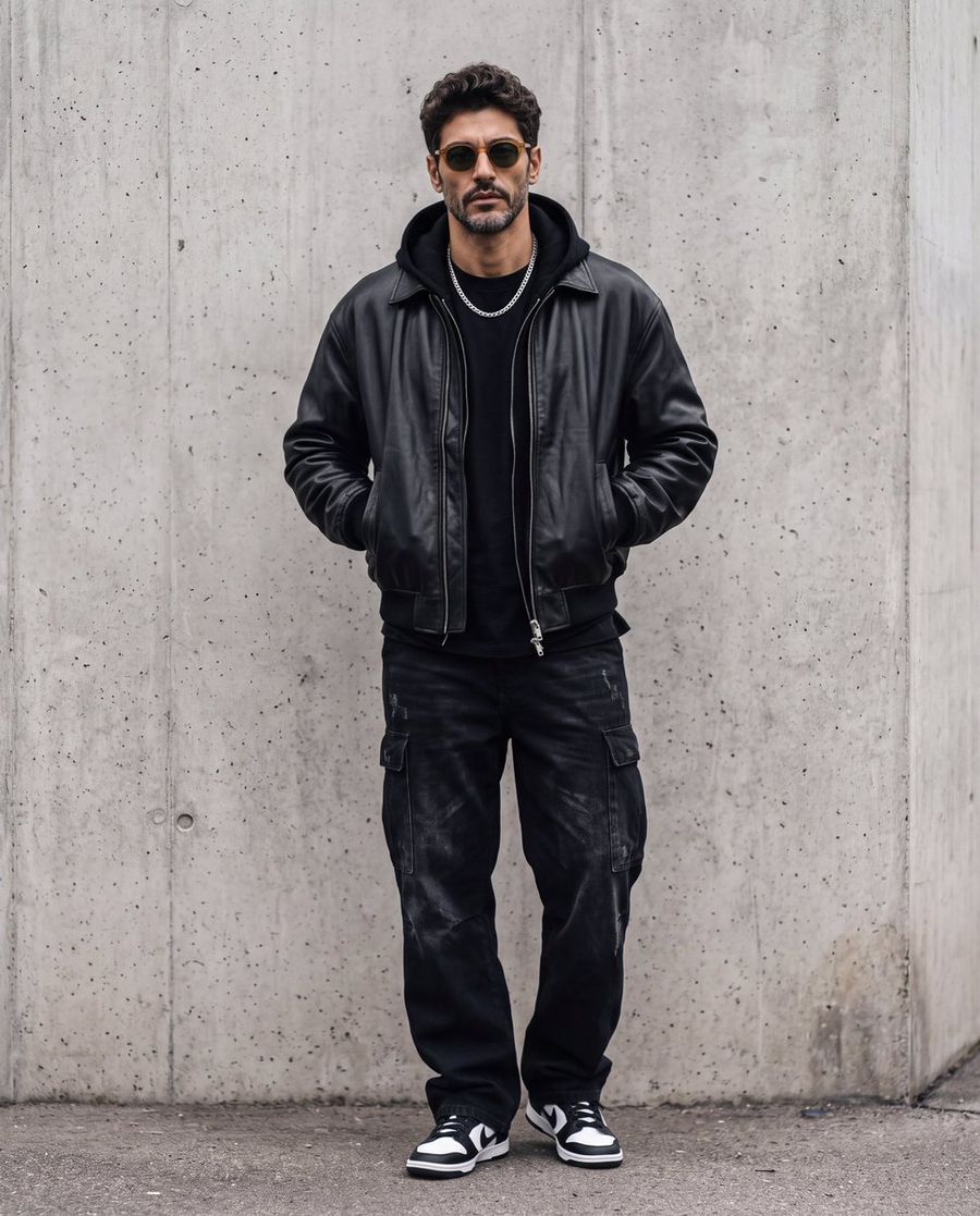 Urban Luxury Street Style Portrait