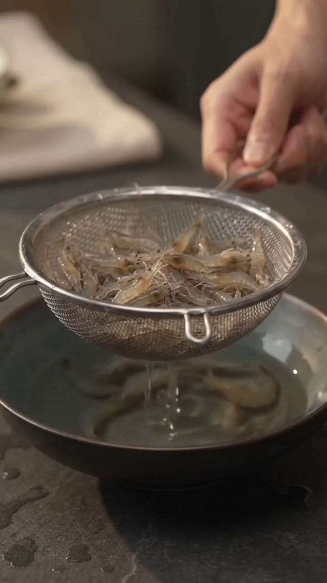 High-end River Shrimp Commercial Scene