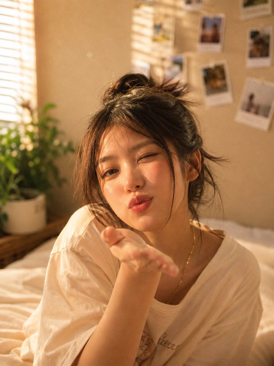 Golden Hour Candid Portrait
