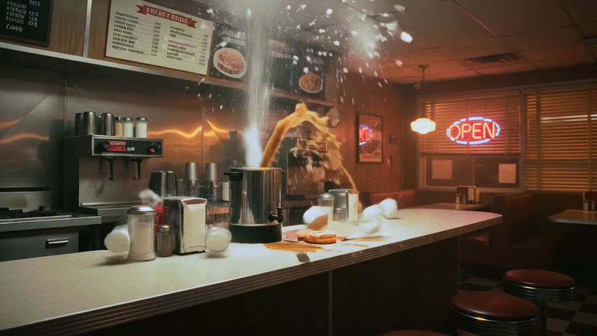 Coffee Pot Explosion Action Scene