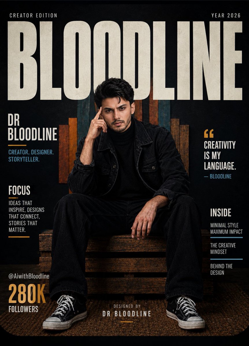 Fashion Magazine Cover