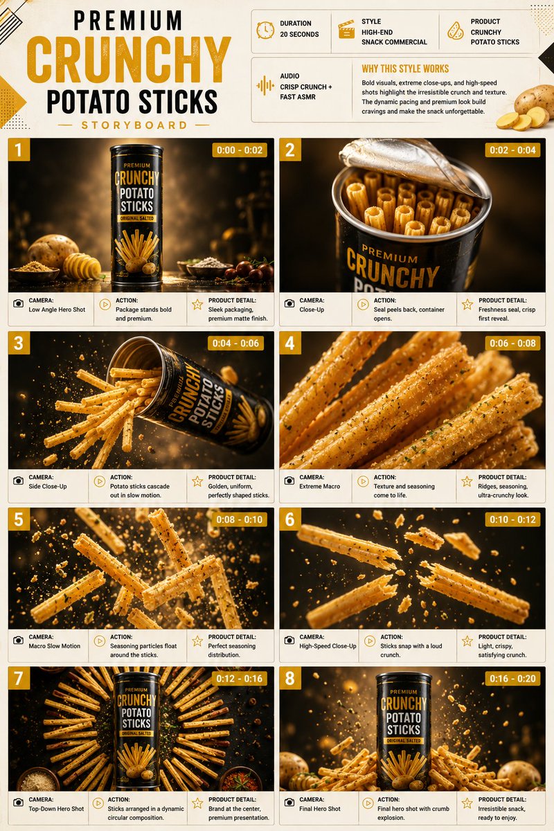 High-End Snack Advertising Project