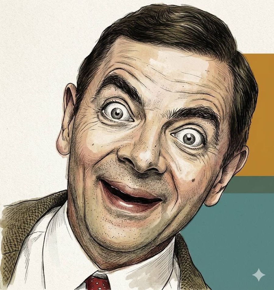 Editorial Sketch Portrait Illustration