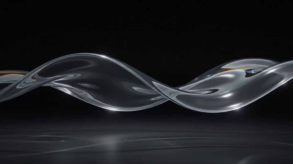 Zero Gravity Glass Ribbon Loop