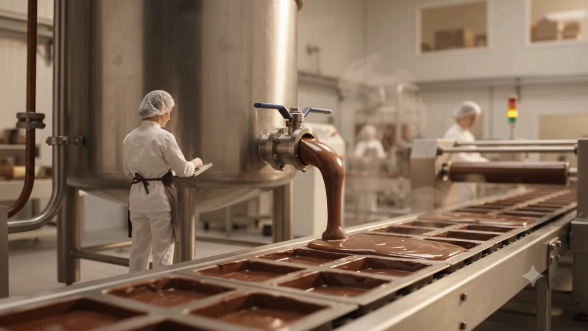 Miniature Chocolate Factory Commercial