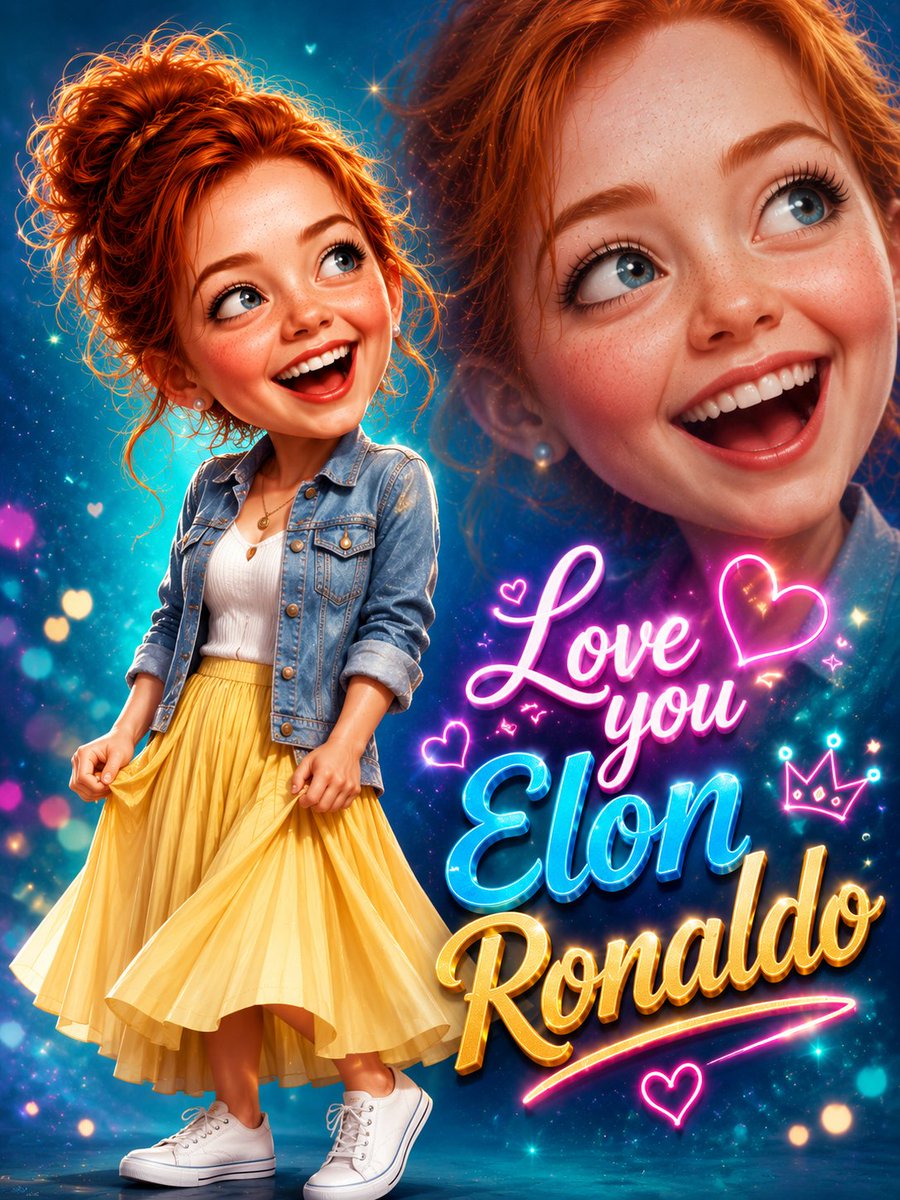 3D Pixar Style Cartoon Portrait
