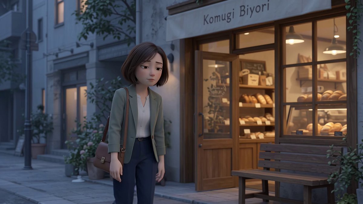 Pixar 风格面包店 CM Prompt for Gemini Omni