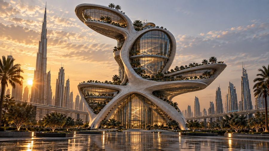 Futuristic Architectural Transformation