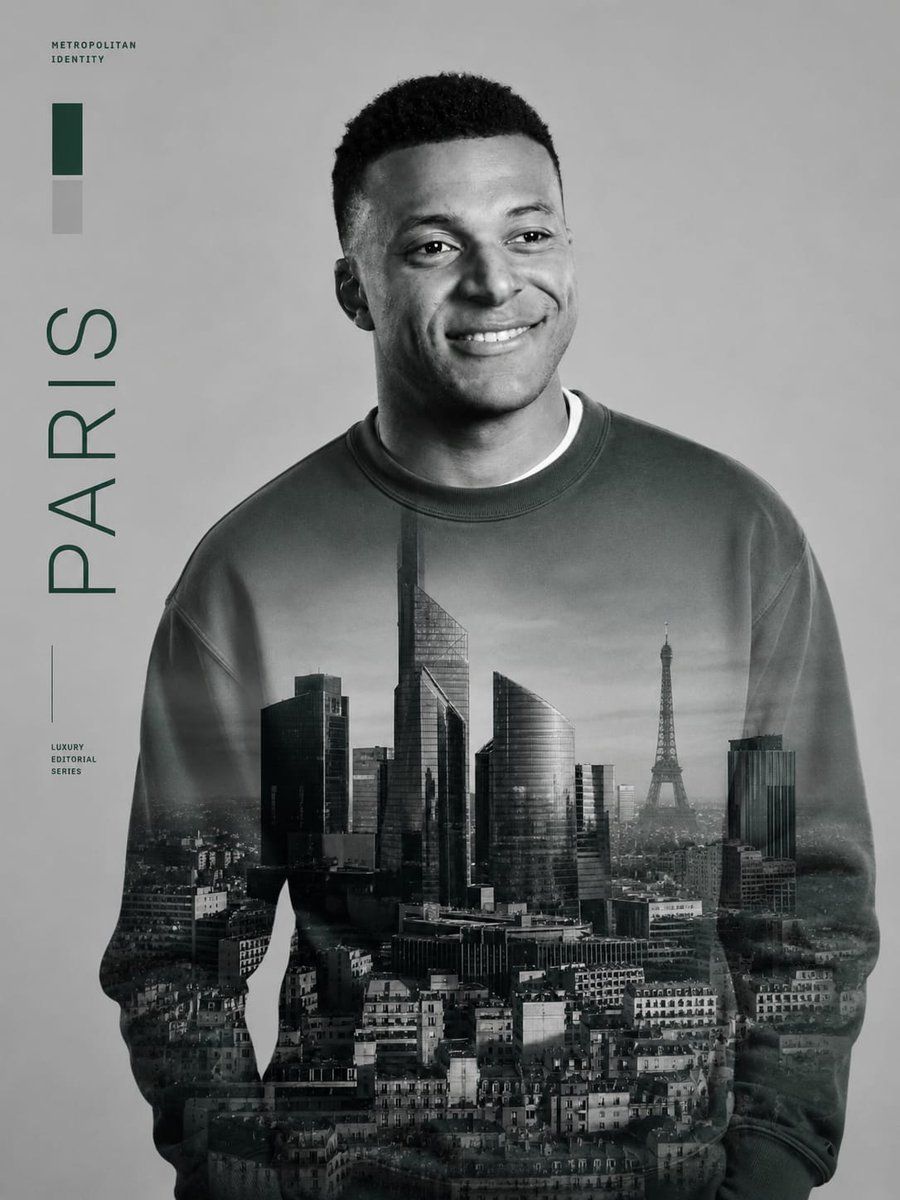 Metropolitan Double Exposure Portrait