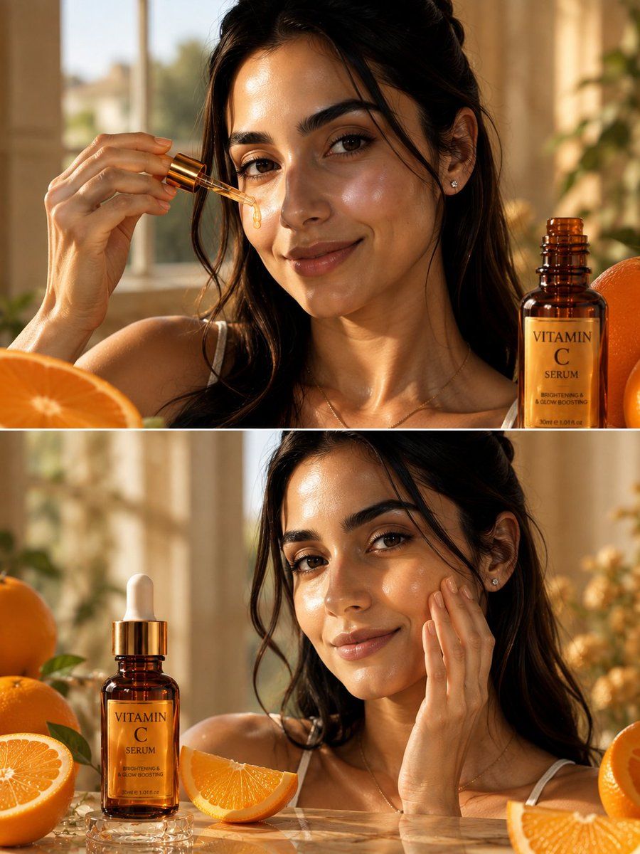 Vitamin C Serum Beauty Ad