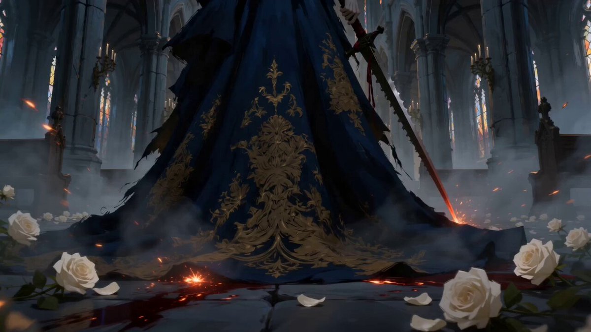 Gothic Cathedral 2.5D Animation