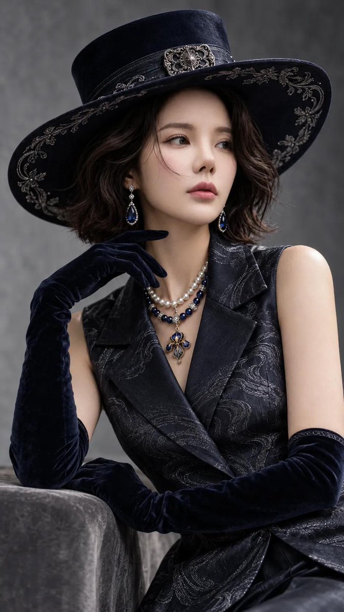 High Fashion Elegant Portrait