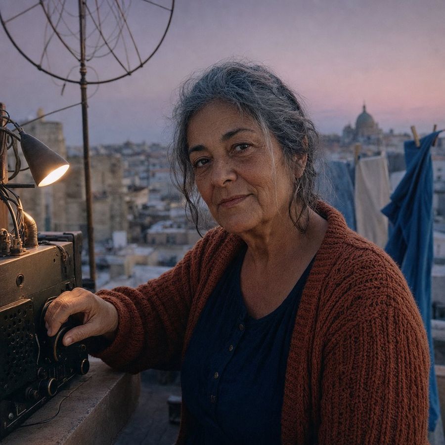 Natural Portrait at Sunrise