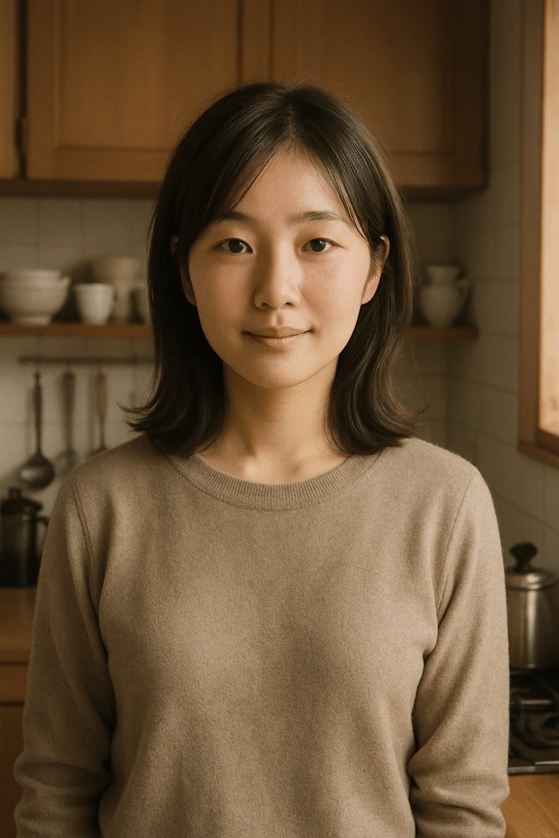 Cozy Kitchen Portrait
