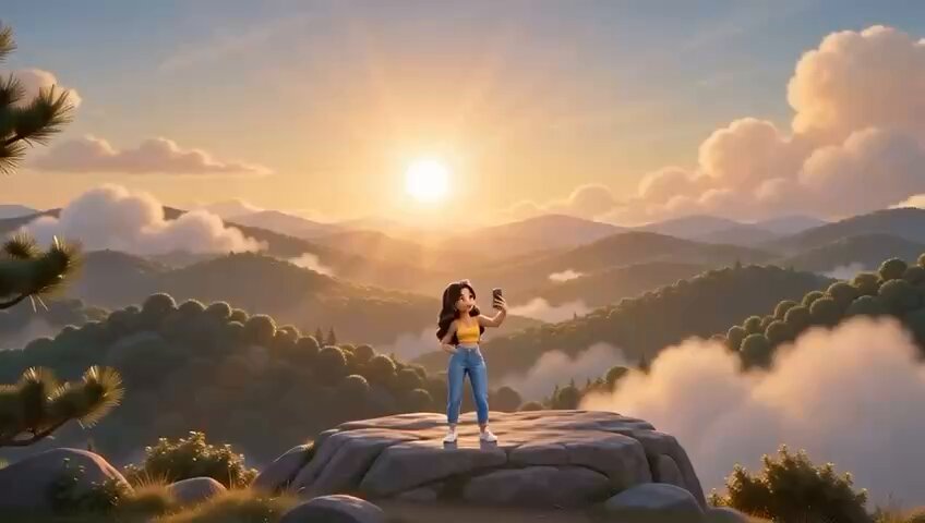 Animated Squirrel Photobomb Comedy