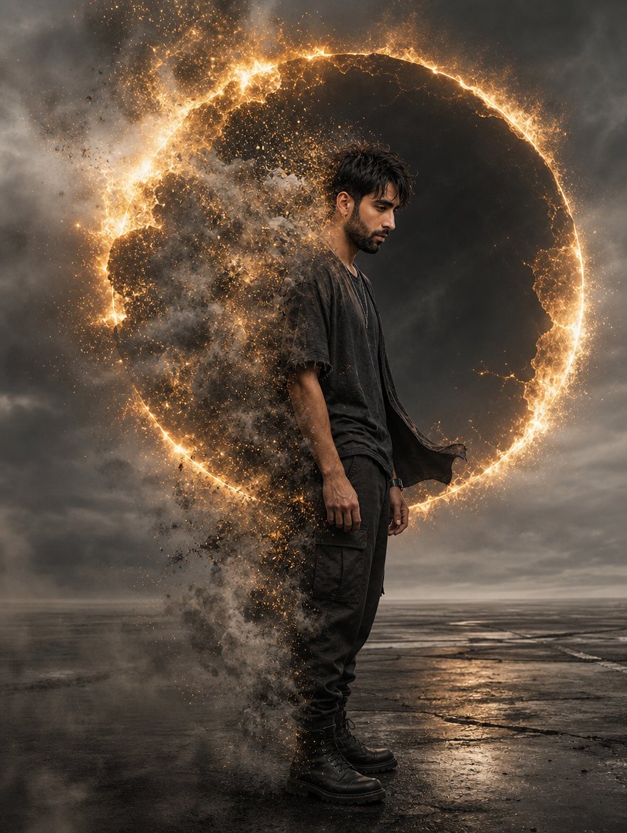 Apocalyptic Eclipse Dissipation Portrait