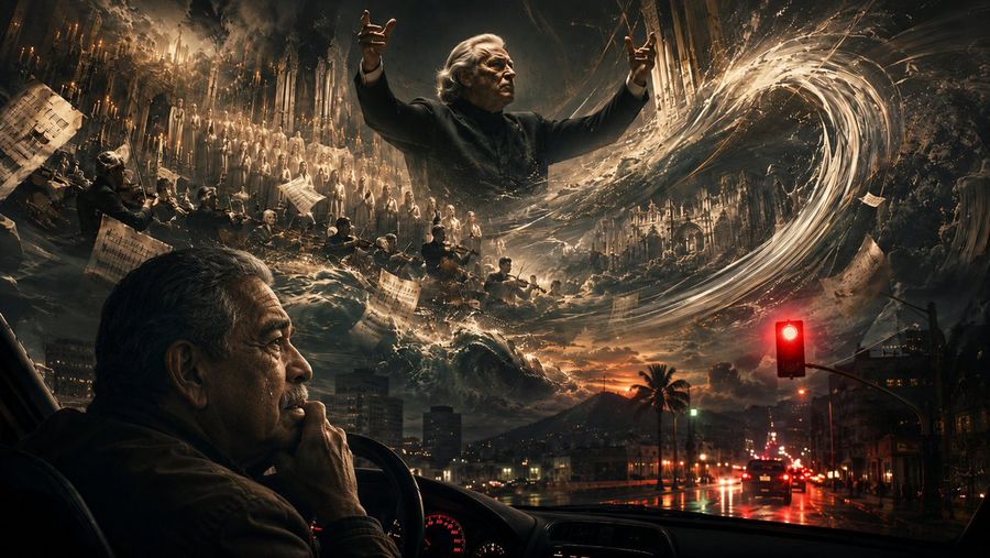 Wagner's Requiem at a Red Light