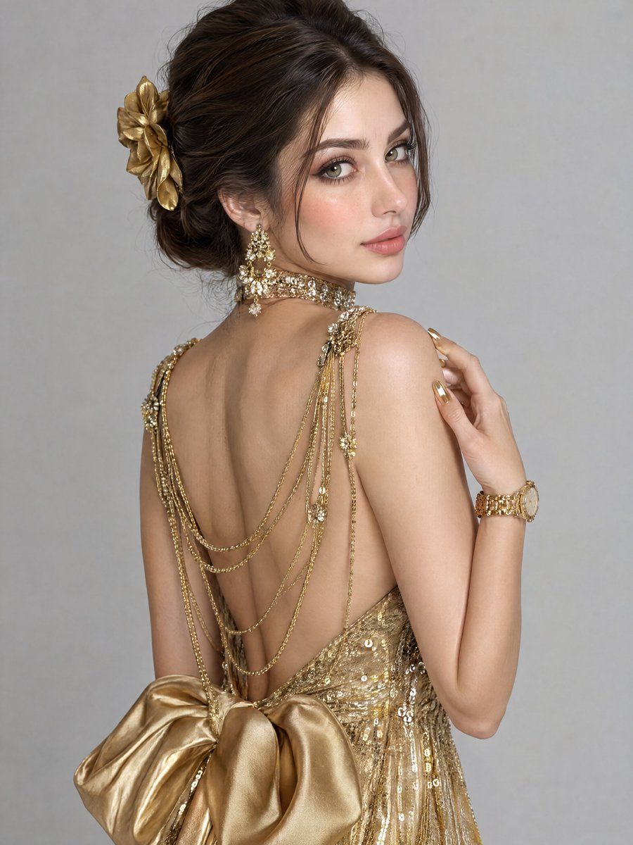 Luxury Fashion Portrait Prompt