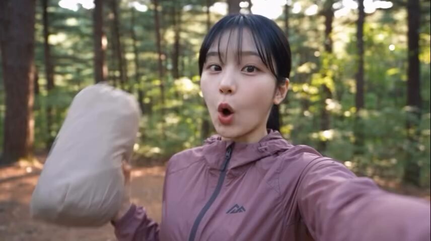 Solo Camping Night Surprise
