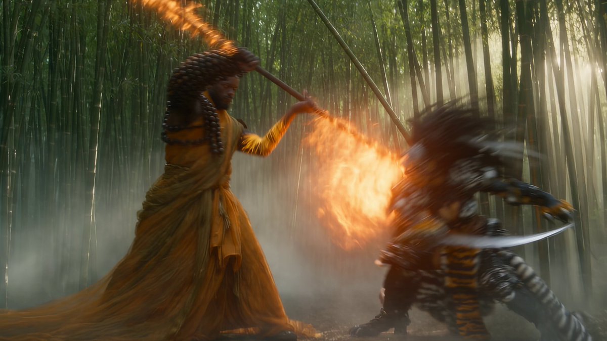 Eastern Wuxia: Phoenix vs. Tiger Battle