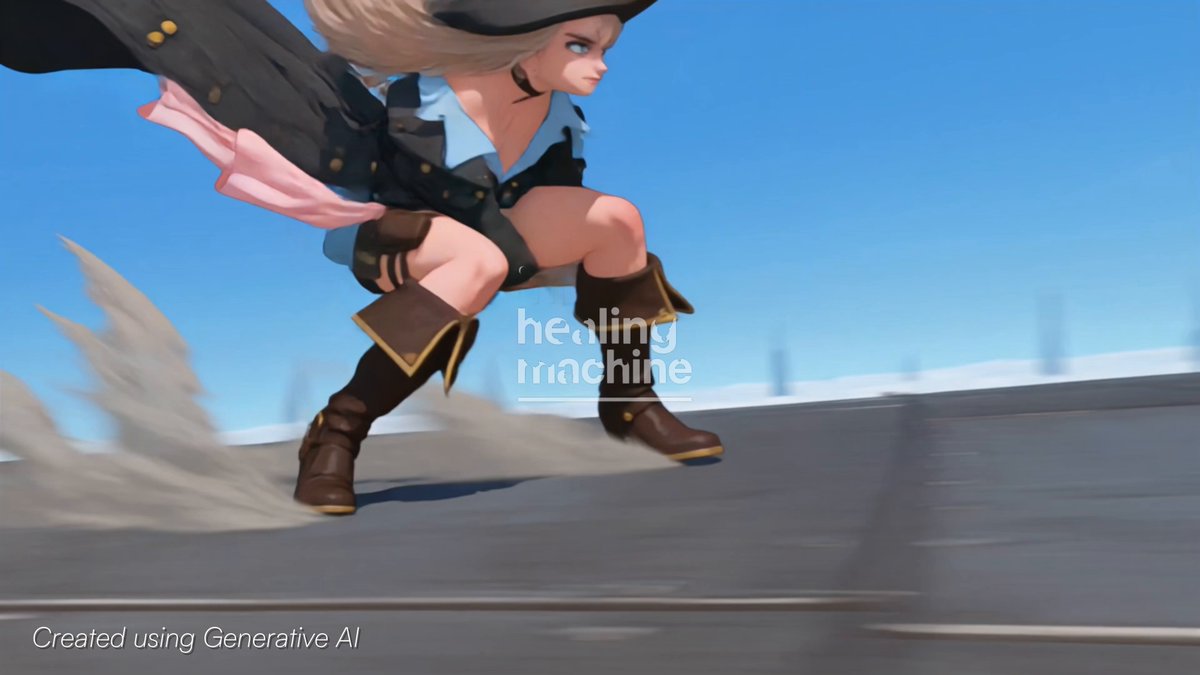 Sky Pirate Action Comedy Prompt