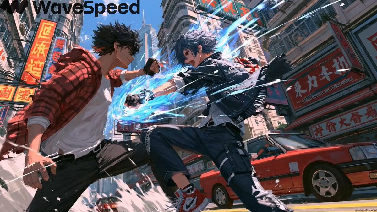 Cyberpunk Anime Street Fight