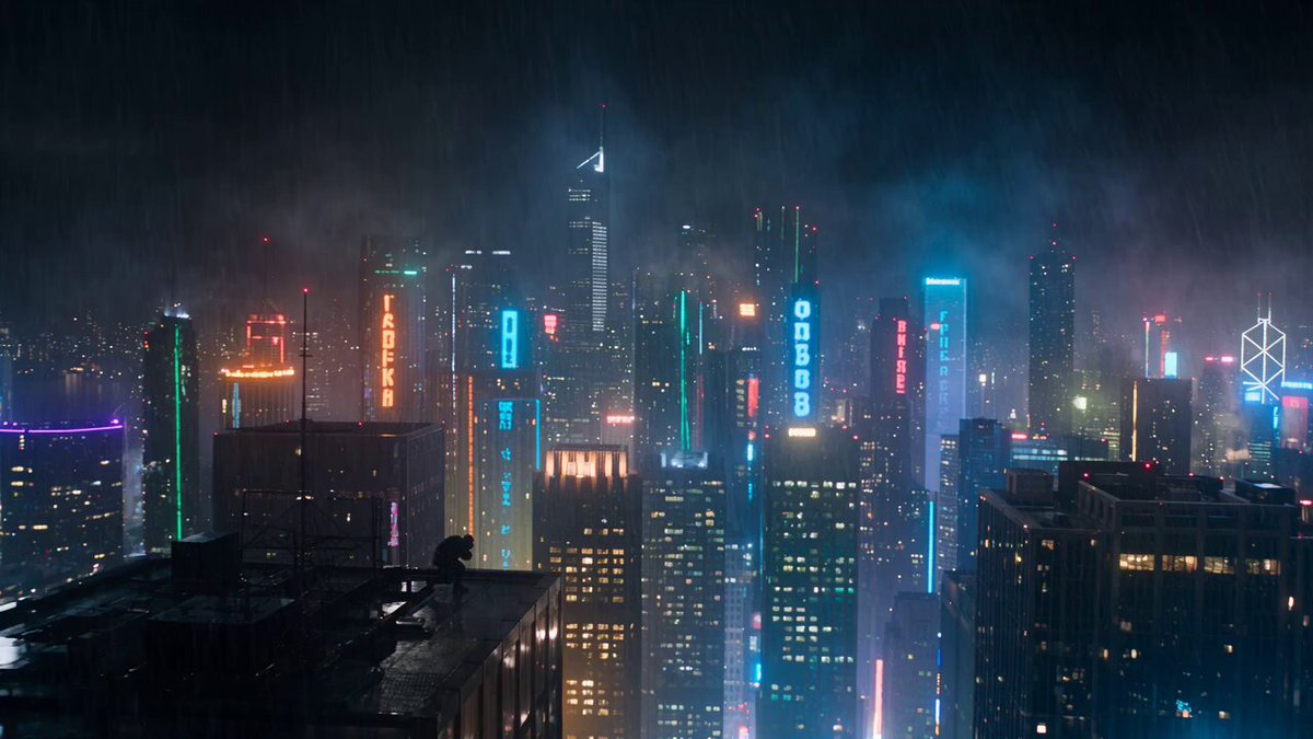 Cinematic Heist Thriller Night Sequence