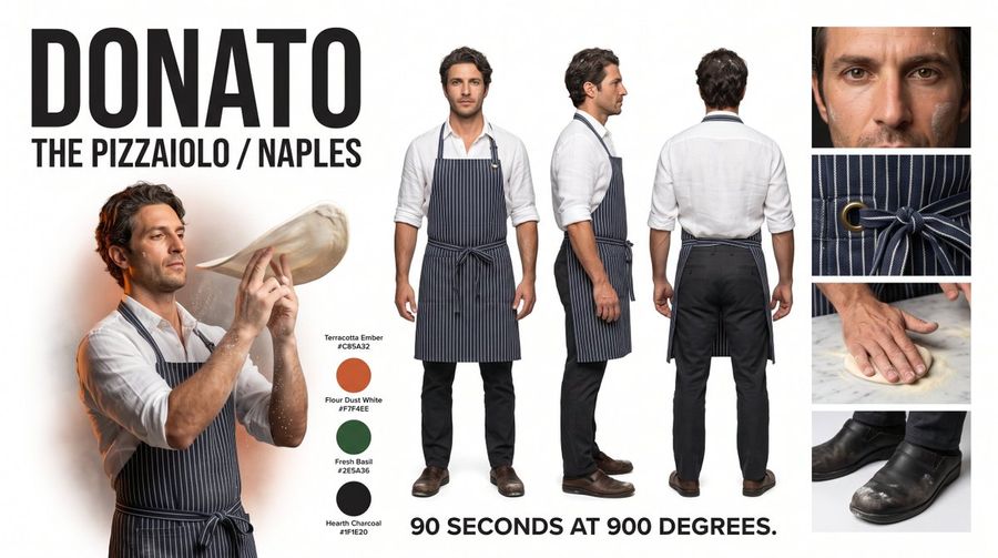 Donato Pizzaiolo 角色设定集