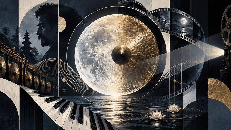 Debussy's Moonlight and Gamelan Collage