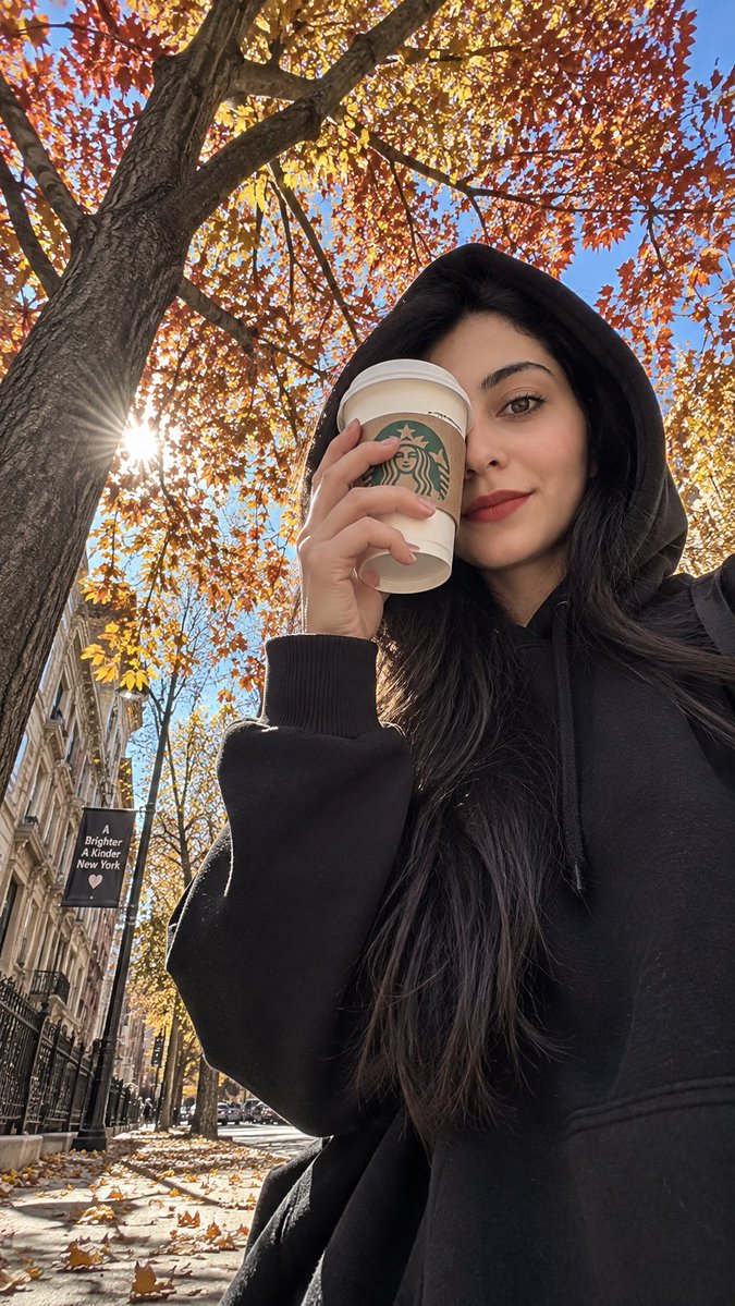 iPhone Street Style Autumn Hoodie Portrait