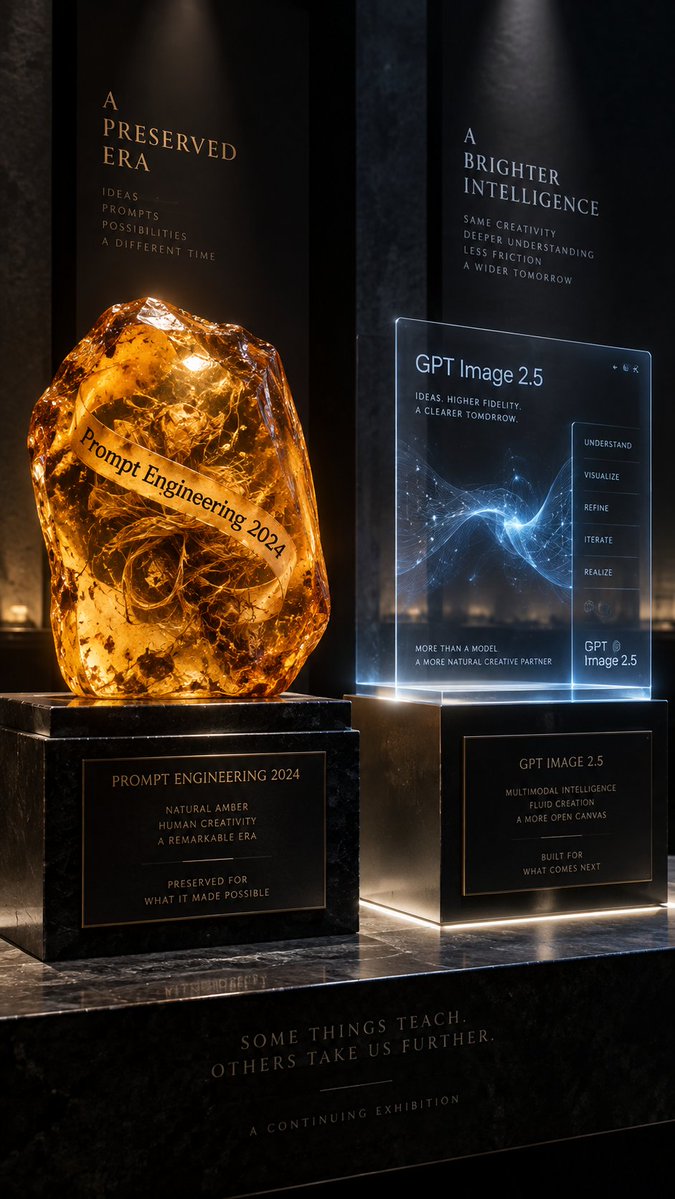 Prompt Sealed in Amber Concept