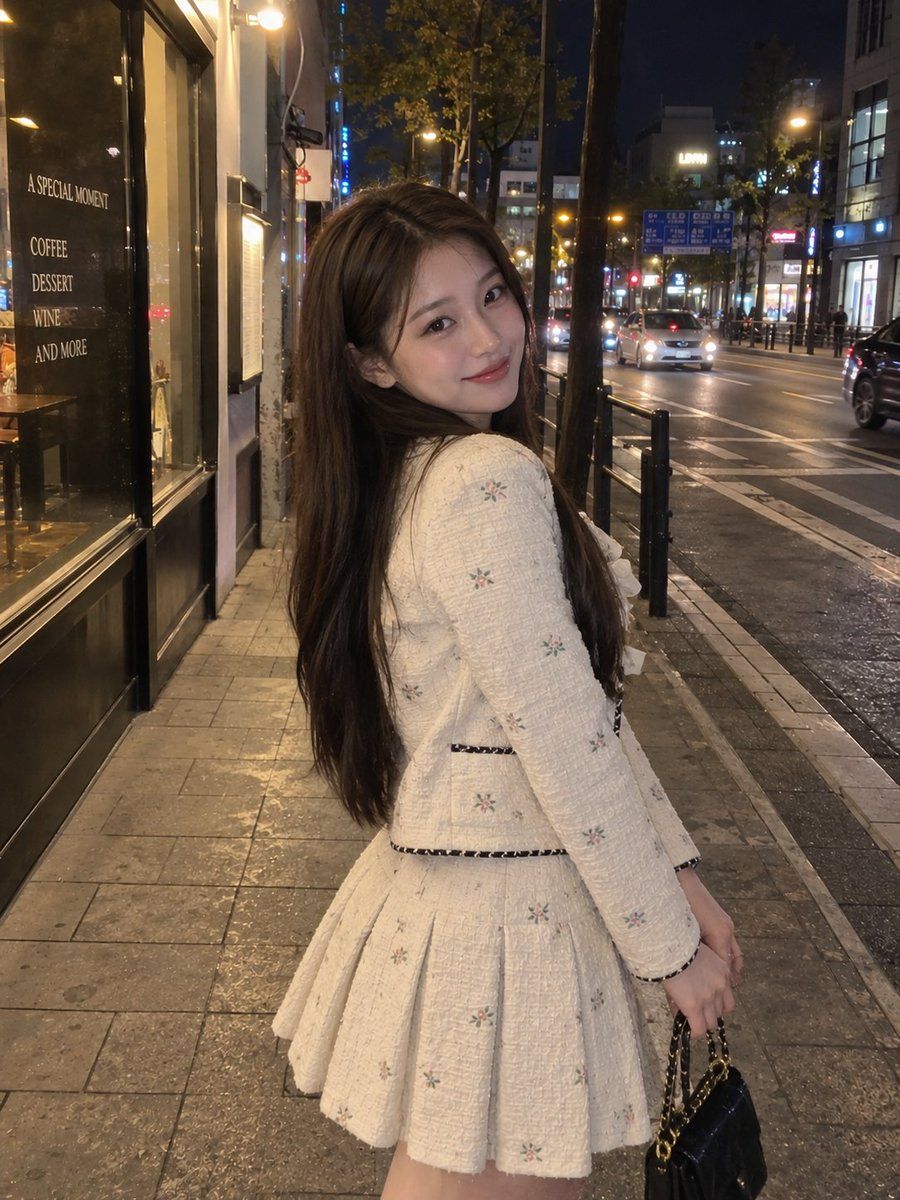 Night City Street Portrait